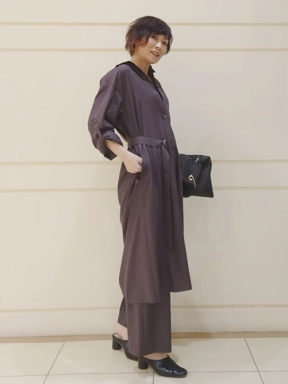 自由区 L maruri コーディネート画像