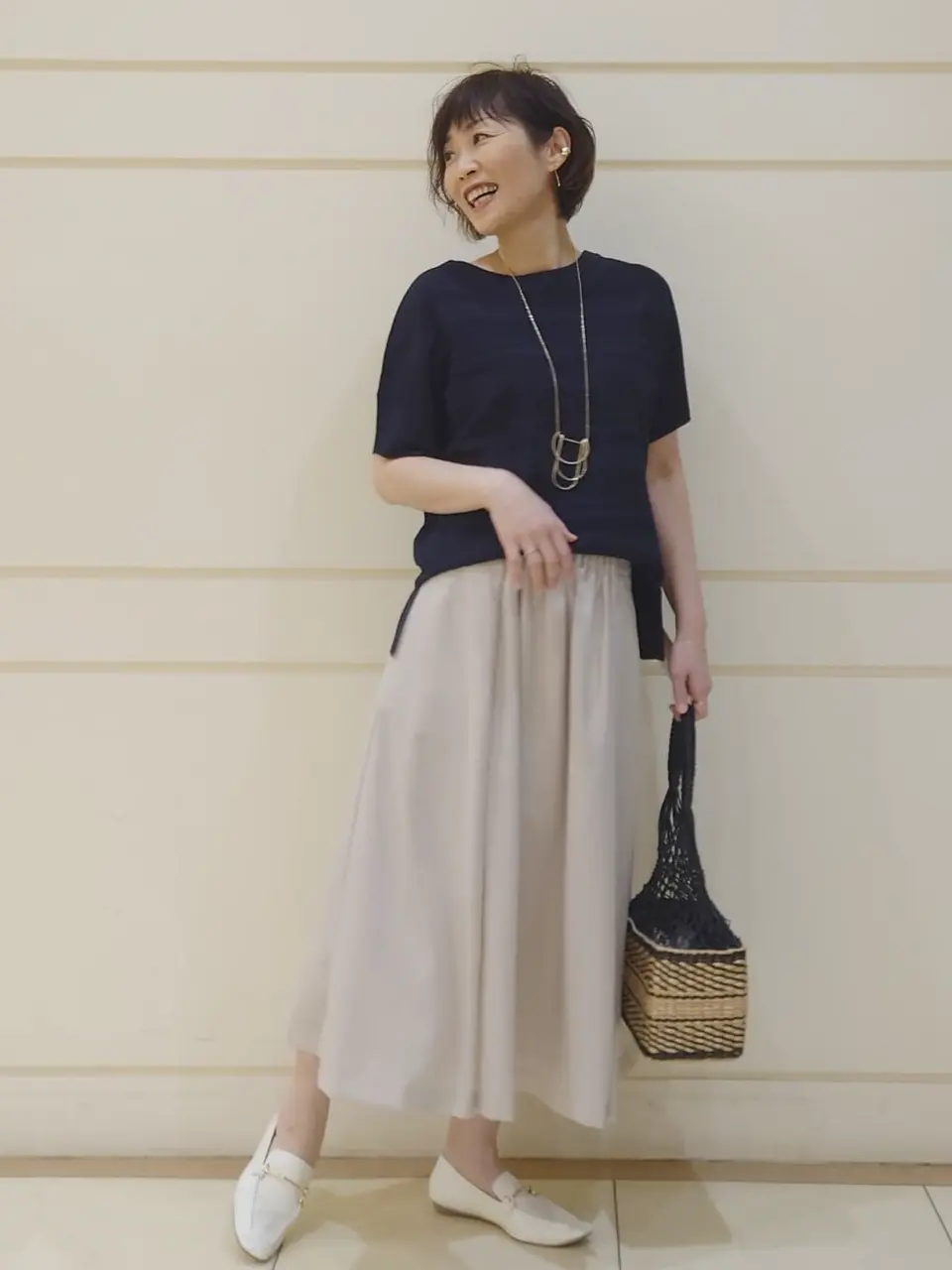 自由区 L maruri コーディネート画像