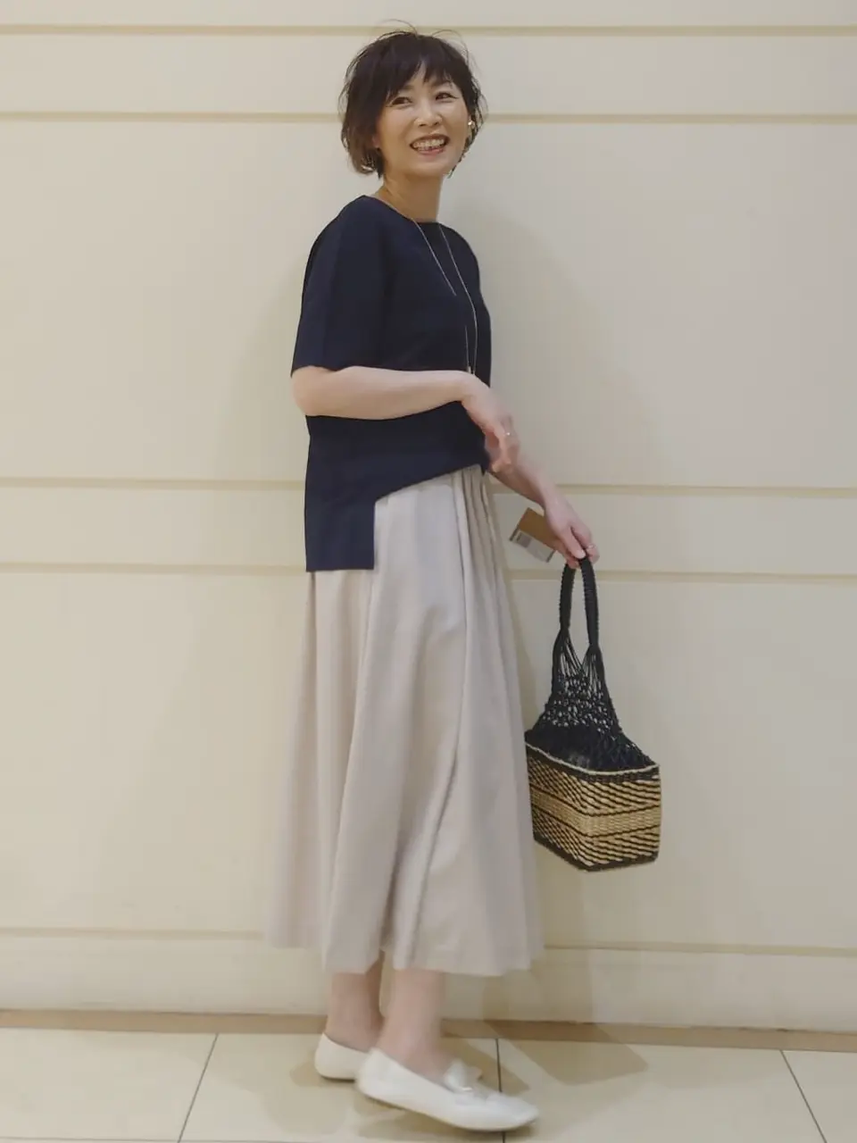 自由区 L maruri コーディネート画像