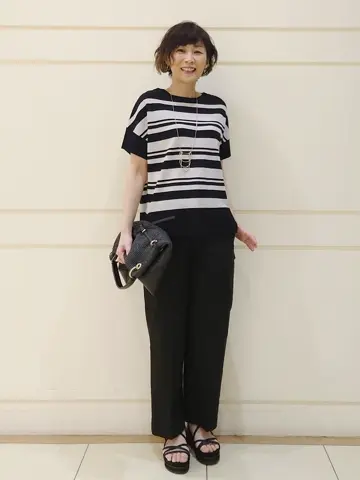 自由区 L maruri コーディネート画像