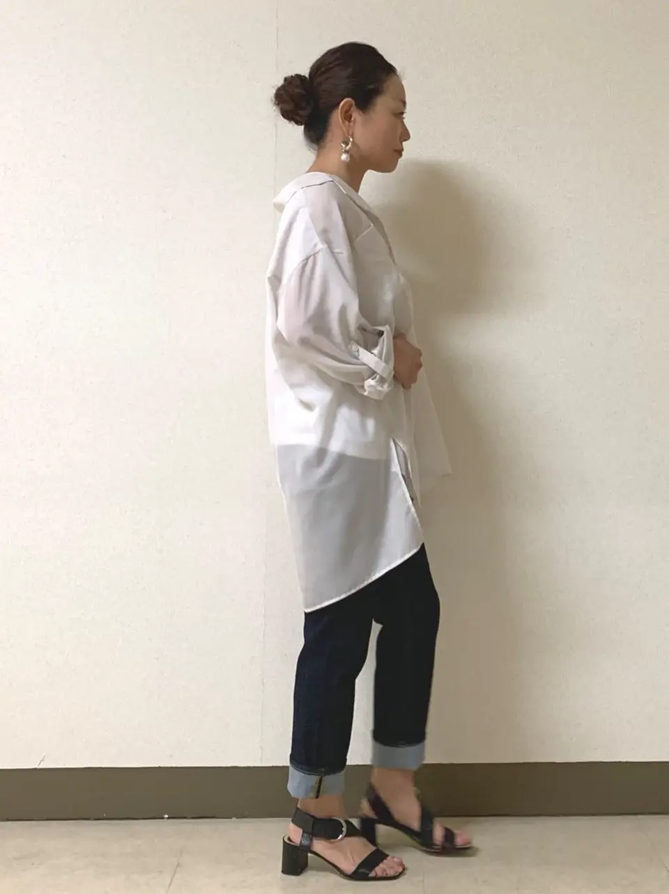 自由区 L 坂本 コーディネート画像