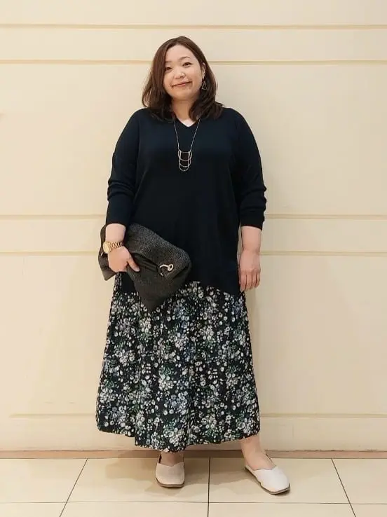 自由区 L 藤原 コーディネート画像