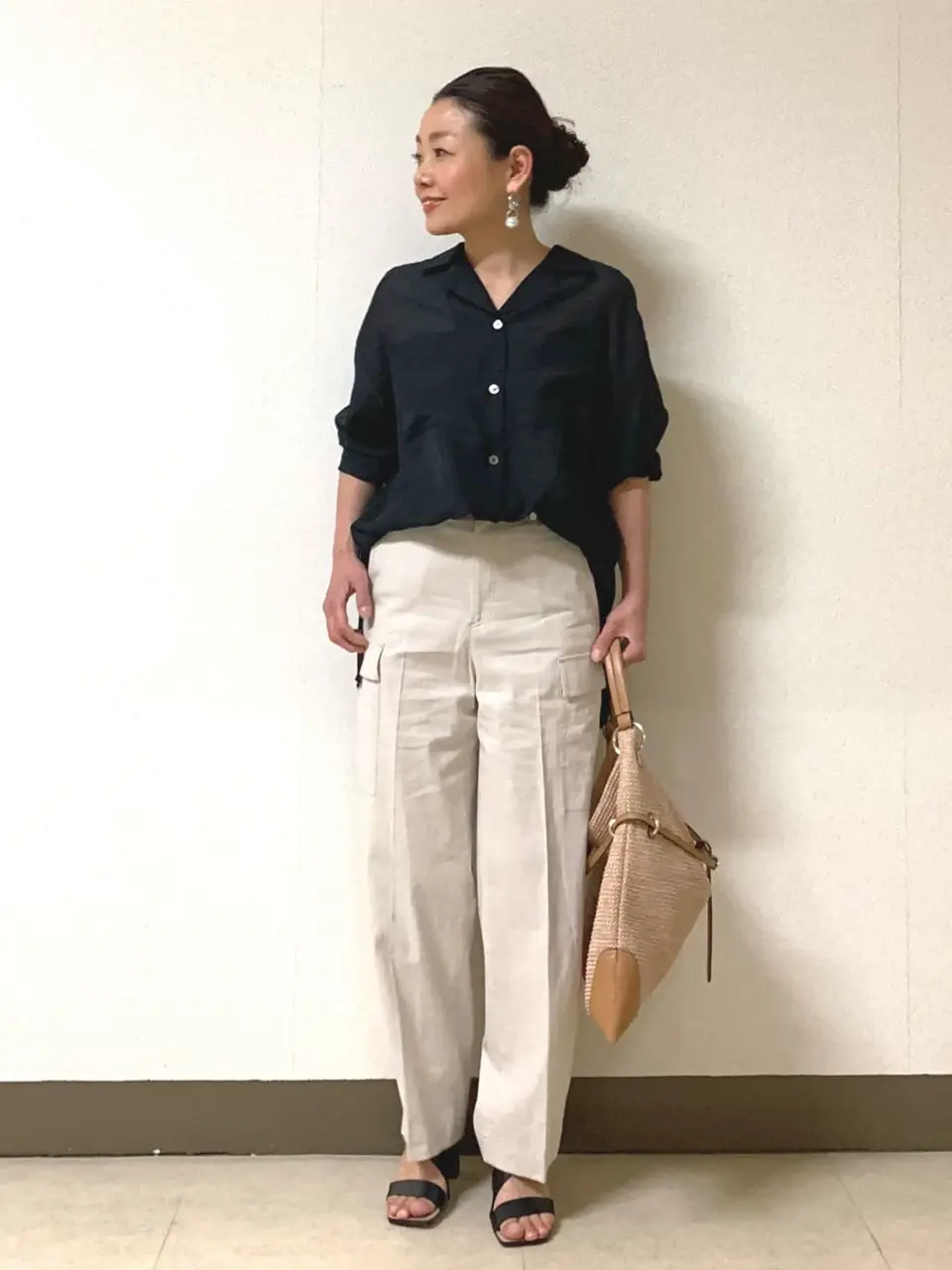 自由区 L 坂本 コーディネート画像