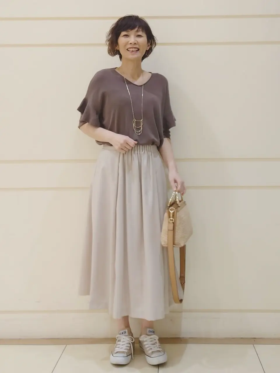 自由区 L maruri コーディネート画像