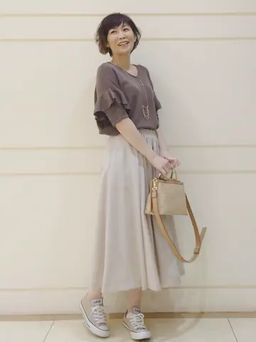 自由区 L maruri コーディネート画像