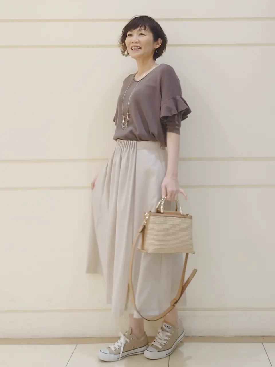 自由区 L maruri コーディネート画像