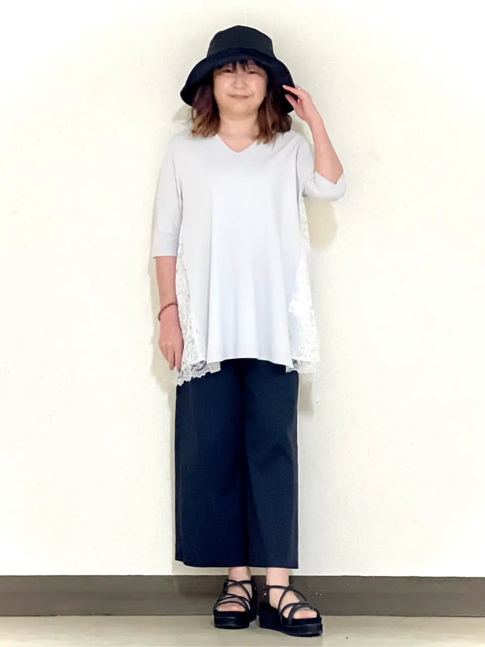 自由区 L 土居 コーディネート画像