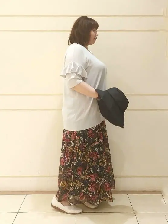 自由区 L 藤原 コーディネート画像