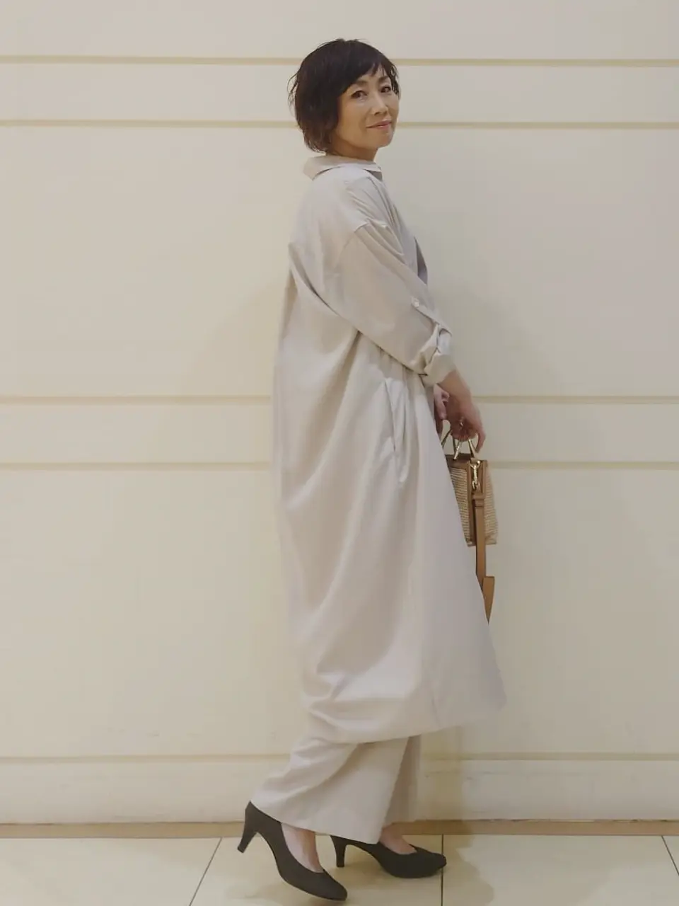 自由区 L maruri コーディネート画像