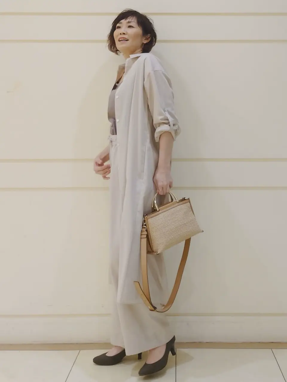 自由区 L maruri コーディネート画像