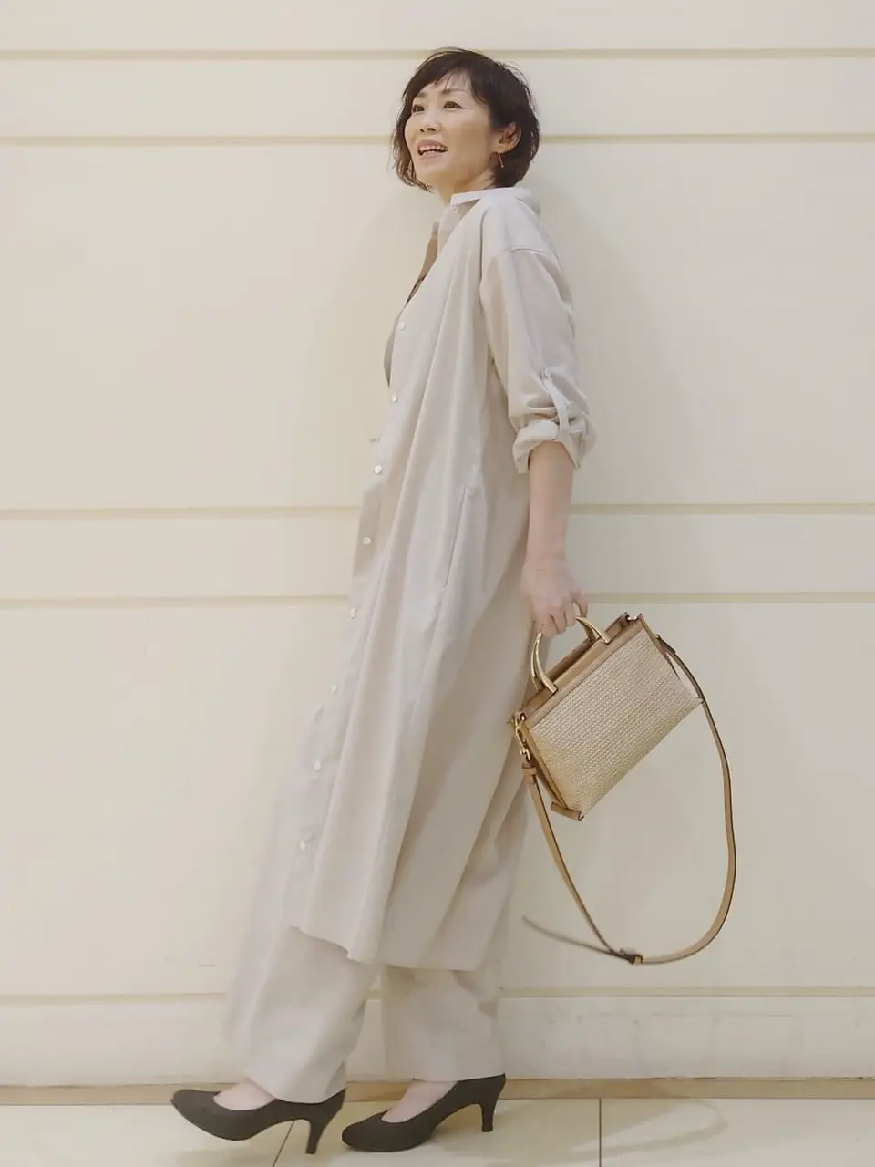 自由区 L maruri コーディネート画像