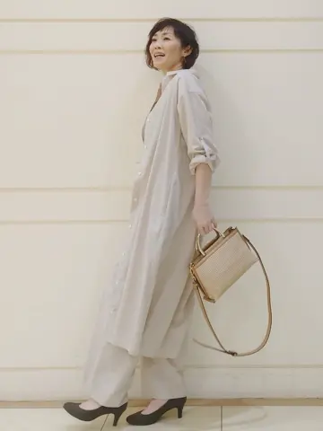 自由区 L maruri コーディネート画像