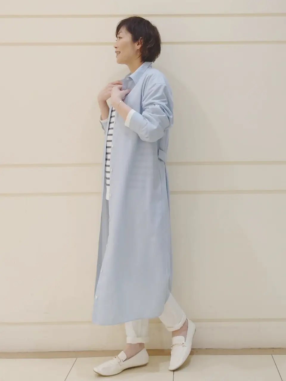 自由区 L maruri コーディネート画像