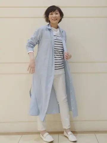 自由区 L maruri コーディネート画像