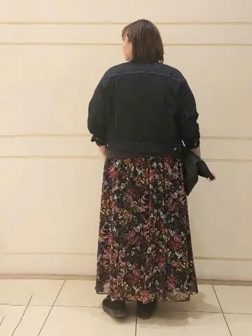 自由区 L 藤原 コーディネート画像