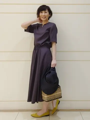 自由区 L maruri コーディネート画像