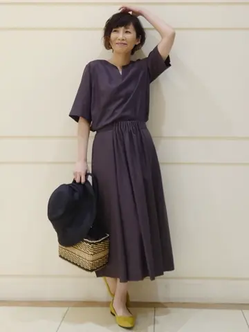 自由区 L maruri コーディネート画像