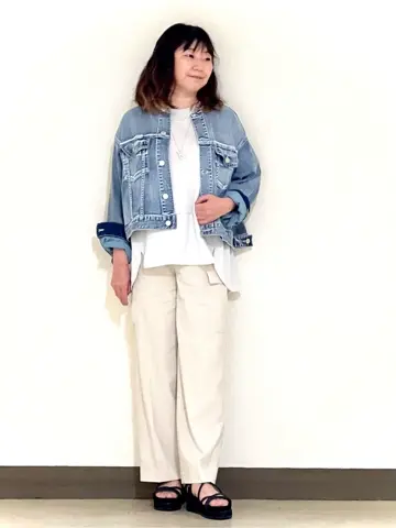 自由区 L 土居 コーディネート画像