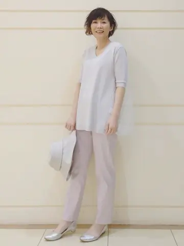 自由区 L maruri コーディネート画像