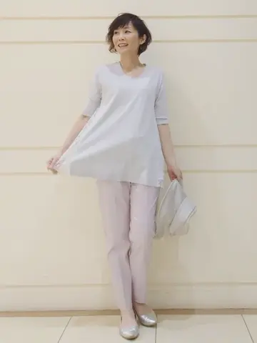 自由区 L maruri コーディネート画像