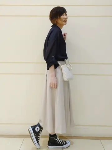 自由区 L maruri コーディネート画像