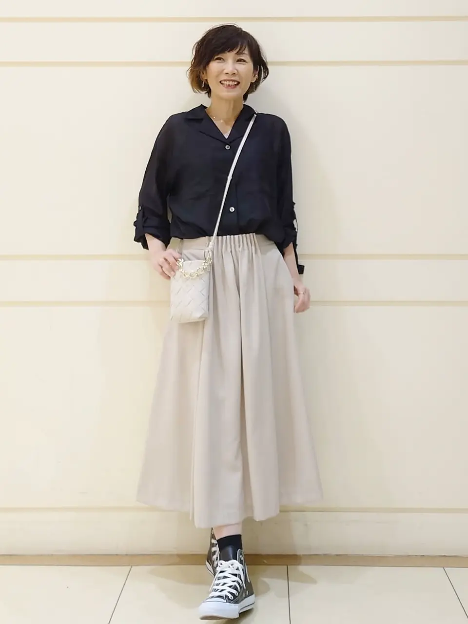 自由区 L maruri コーディネート画像