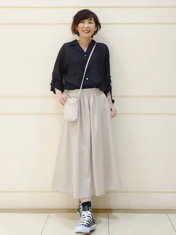 自由区 L maruri コーディネート画像