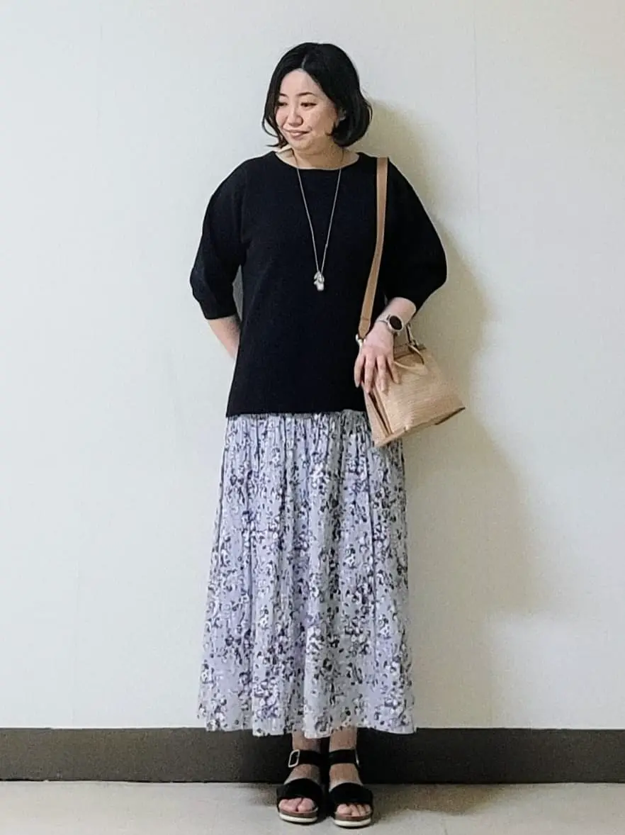 自由区 L 宇野 コーディネート画像