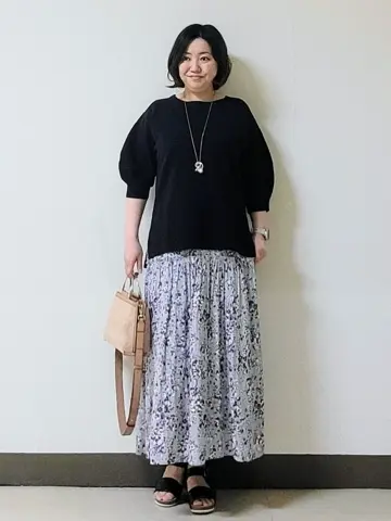 自由区 L 宇野 コーディネート画像