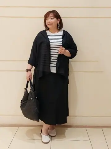 自由区 L 藤原 コーディネート画像