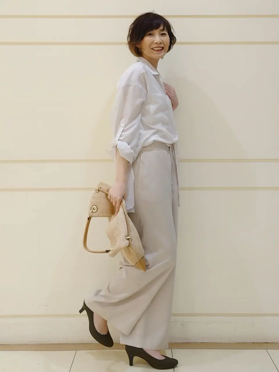 自由区 L maruri コーディネート画像