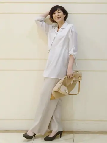 自由区 L maruri コーディネート画像