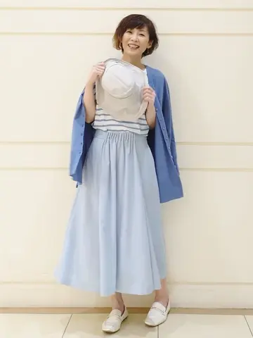 自由区 L maruri コーディネート画像