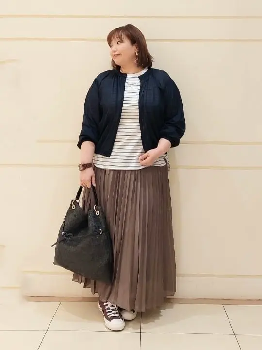 自由区 L 藤原 コーディネート画像