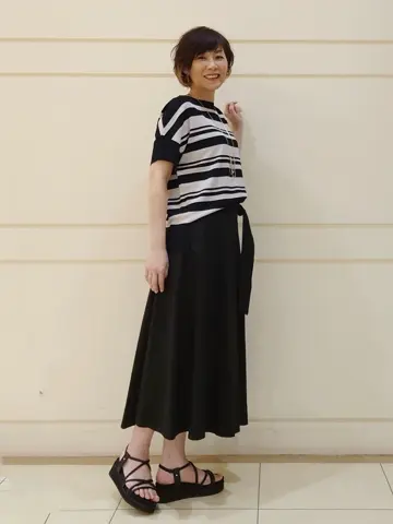 自由区 L maruri コーディネート画像