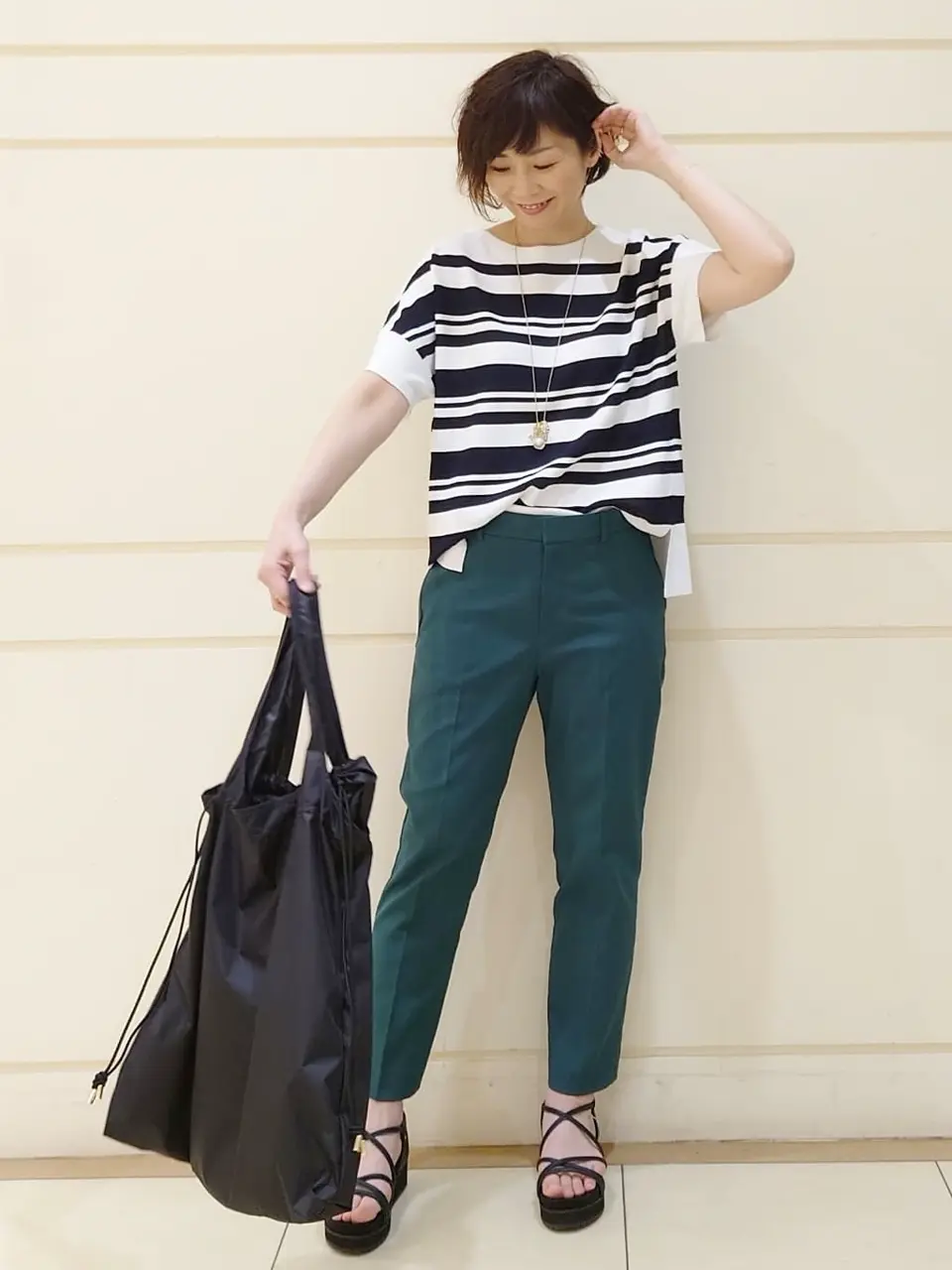 自由区 L maruri コーディネート画像