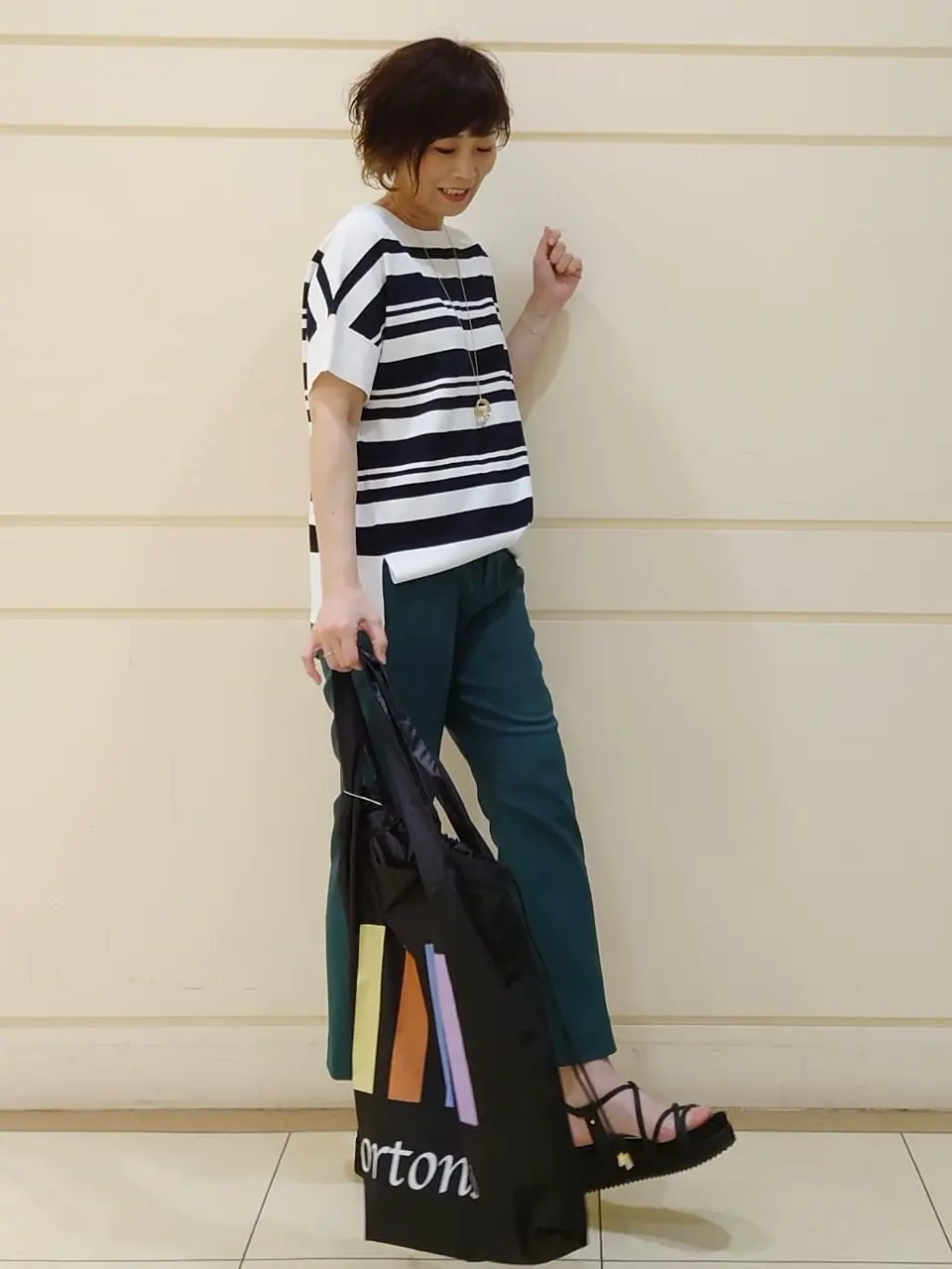 自由区 L maruri コーディネート画像