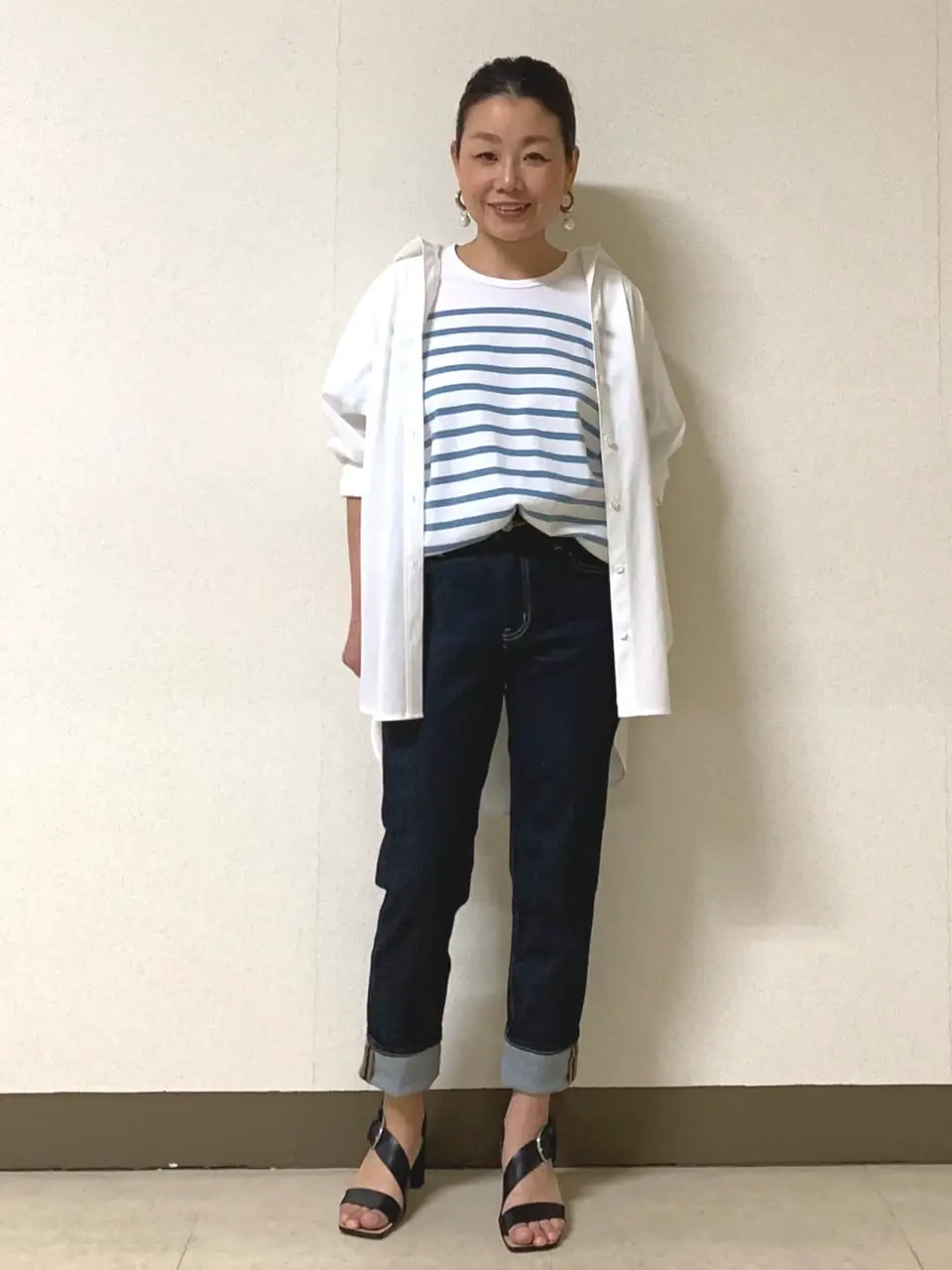 自由区 L 坂本 コーディネート画像