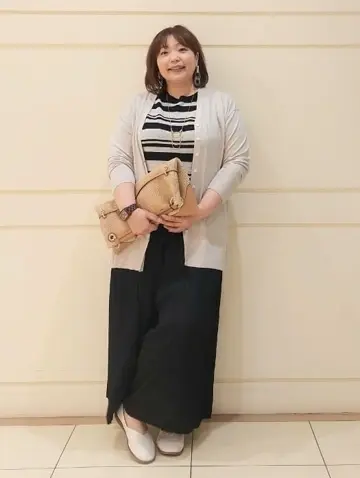 自由区 L 藤原 コーディネート画像