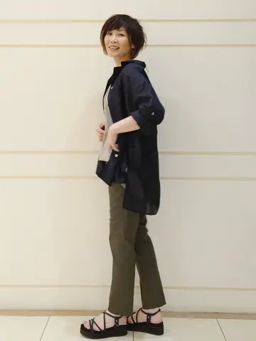 自由区 L maruri コーディネート画像