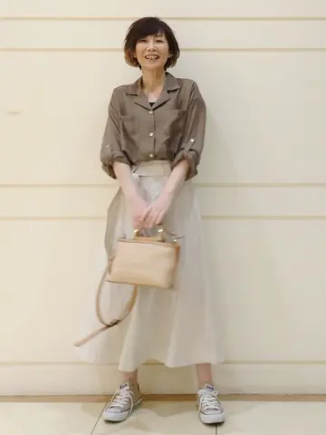 自由区 L maruri コーディネート画像