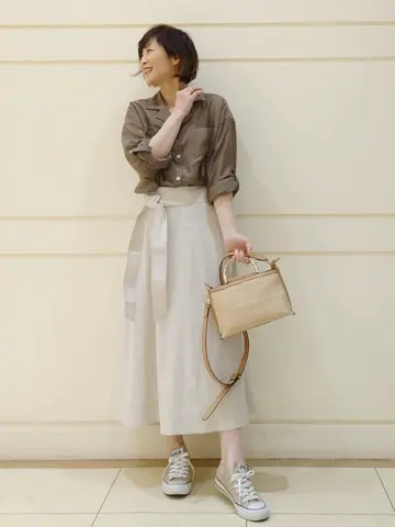 自由区 L maruri コーディネート画像