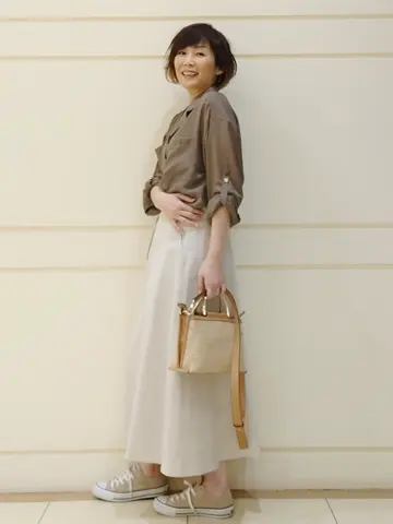 自由区 L maruri コーディネート画像