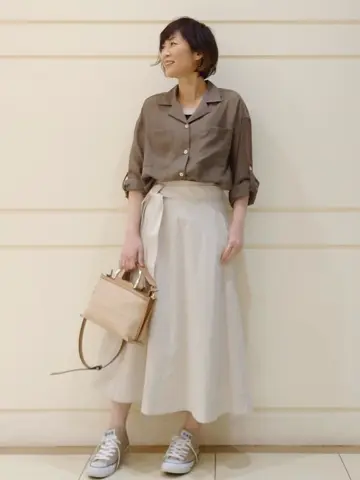 自由区 L maruri コーディネート画像