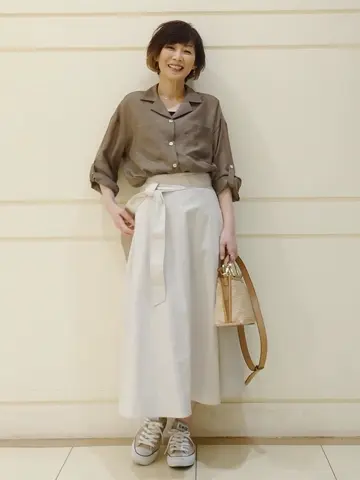 自由区 L maruri コーディネート画像