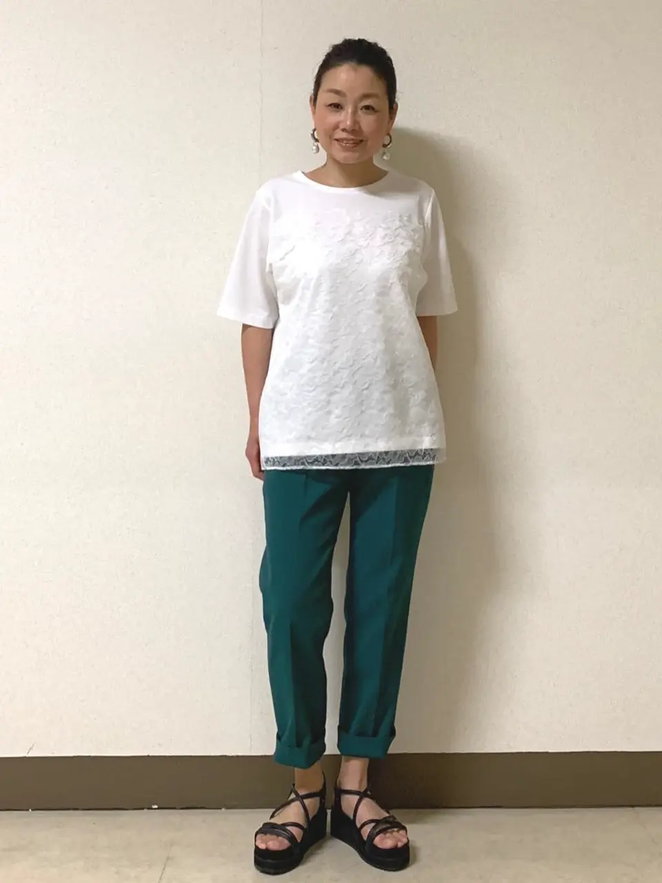 自由区 L 坂本 コーディネート画像