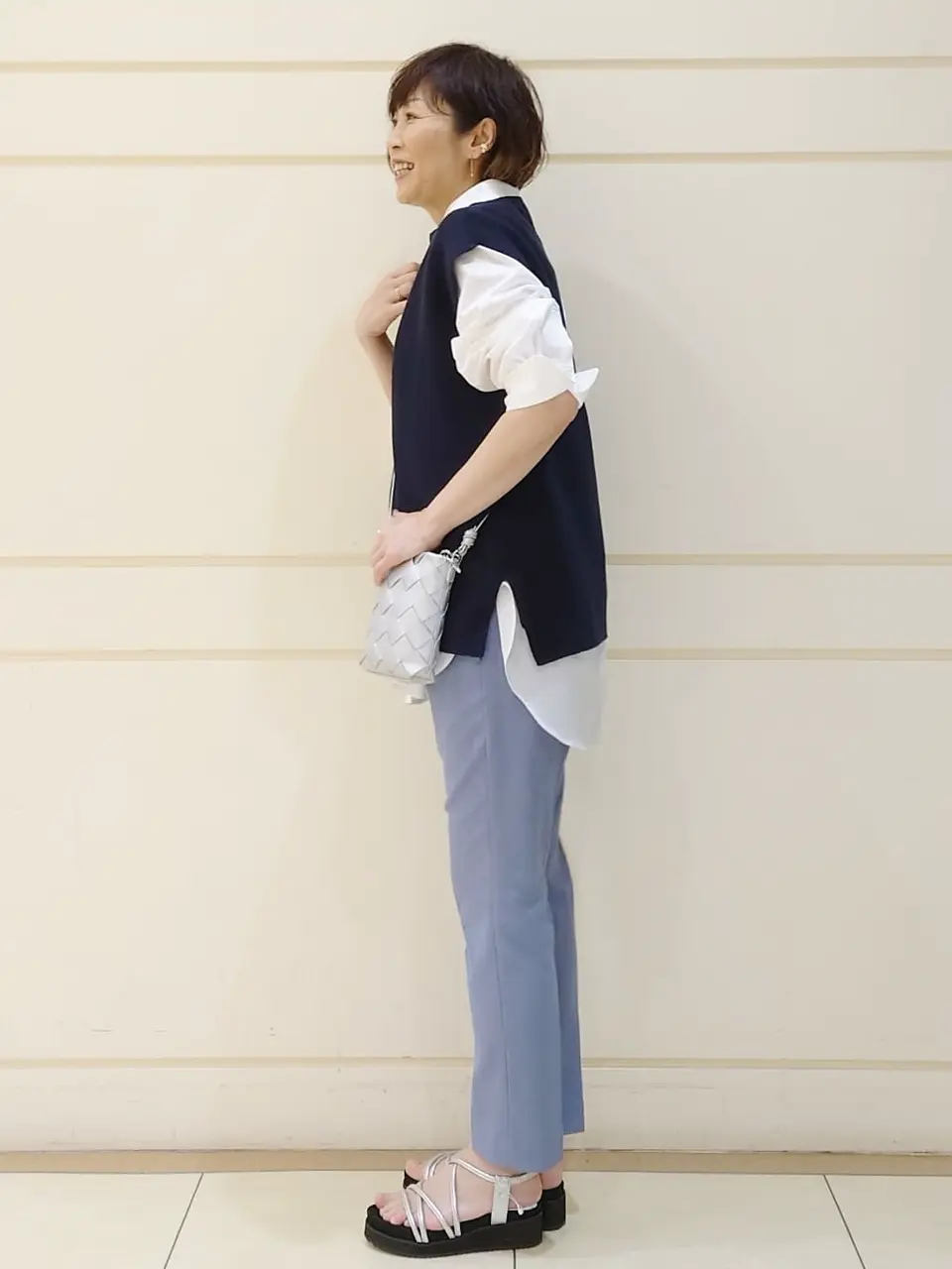 自由区 L maruri コーディネート画像