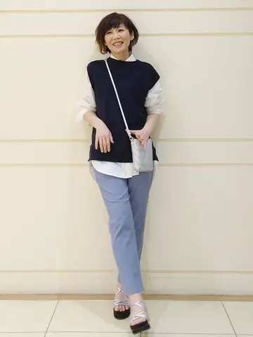 自由区 L maruri コーディネート画像