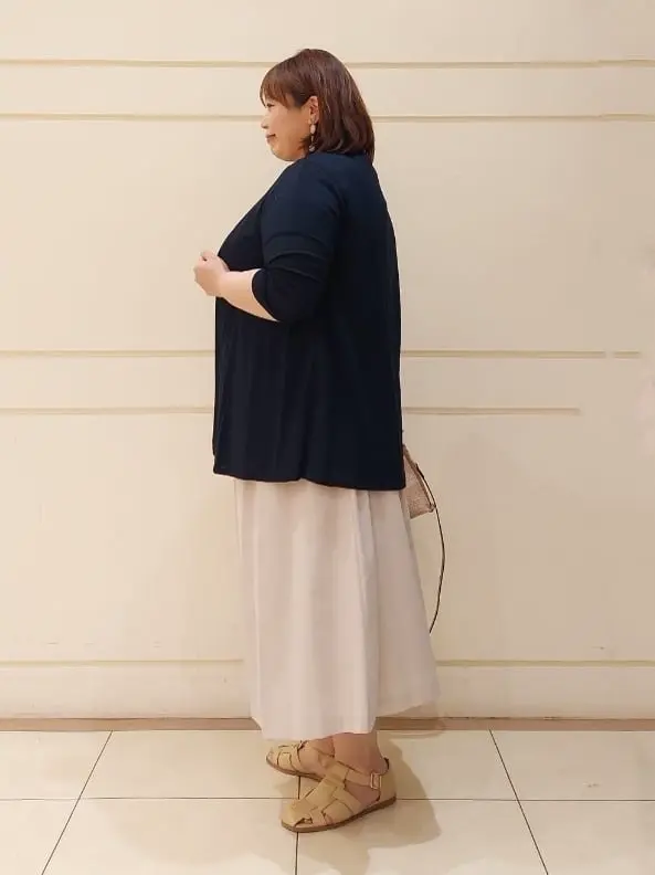 自由区 L 藤原 コーディネート画像