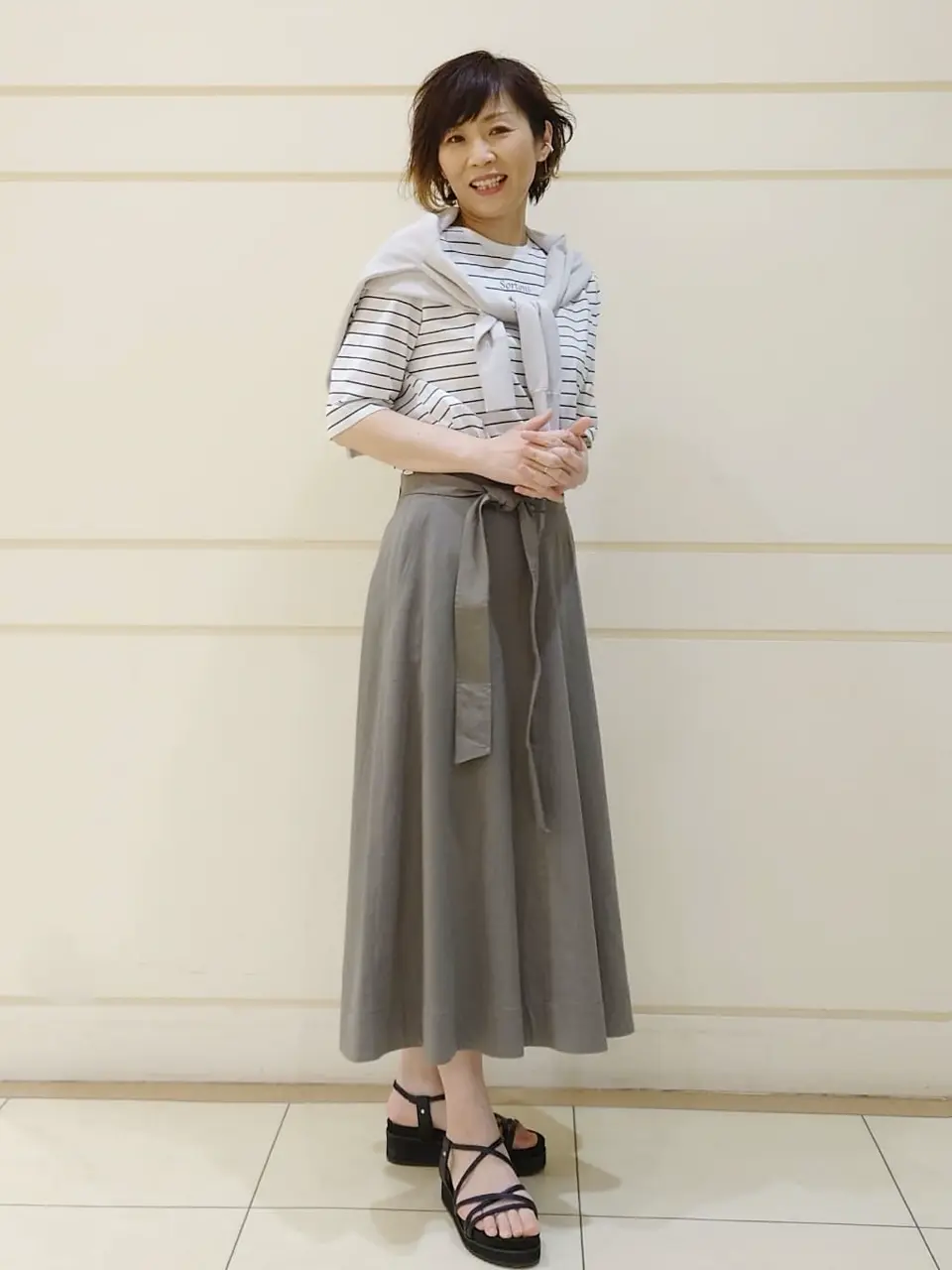 自由区 L maruri コーディネート画像